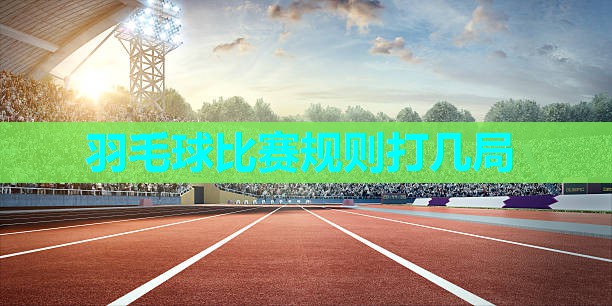 羽毛球比赛规则打几局