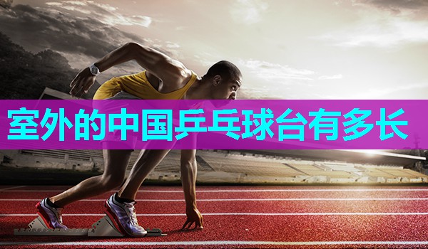 室外的中国乒乓球台有多长 室外的中国乒乓球台有多长